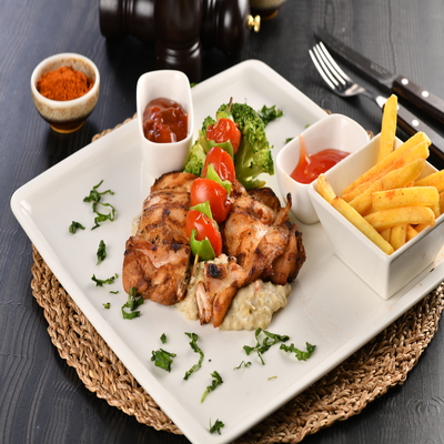 Taze Baharatlı Tavuk Külbastı